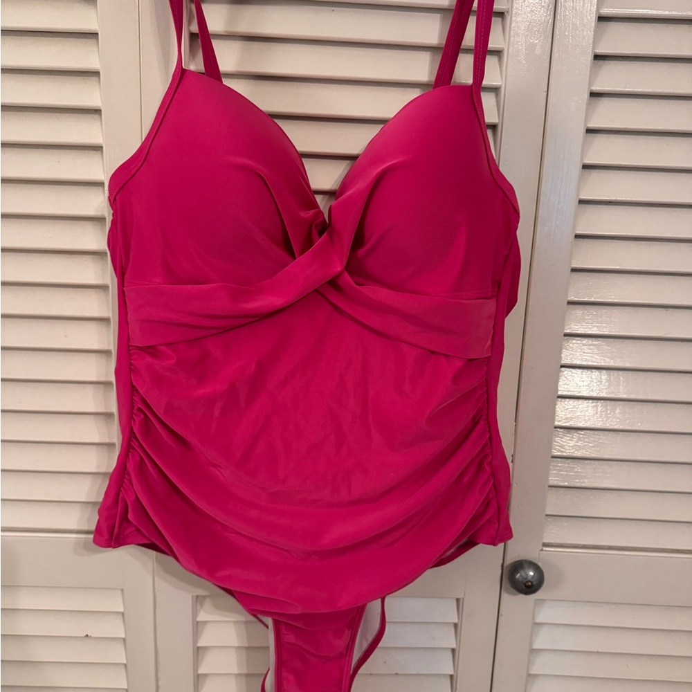 Shein Women's Pink Swimsuit
